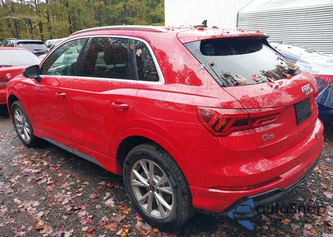 2025 Audi Q3 Premium 45 Tfsi S Line Quattro Tiptronic z USA, uszkodzony, nr VIN WA1DECF3XS1049607